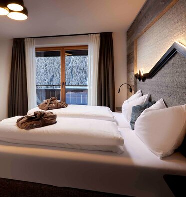 Zimmerausblick in den Mei.Berg Appartements